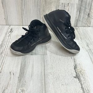 Under Armour size 1 boys sneakers